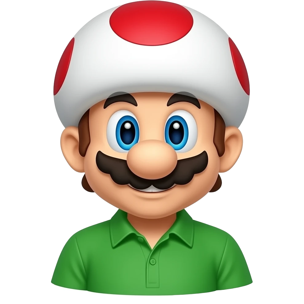 Toad super Mario emoji