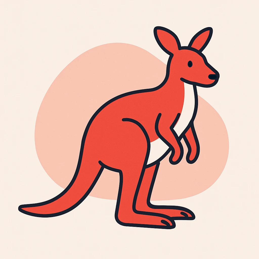 Kangaroo emoji