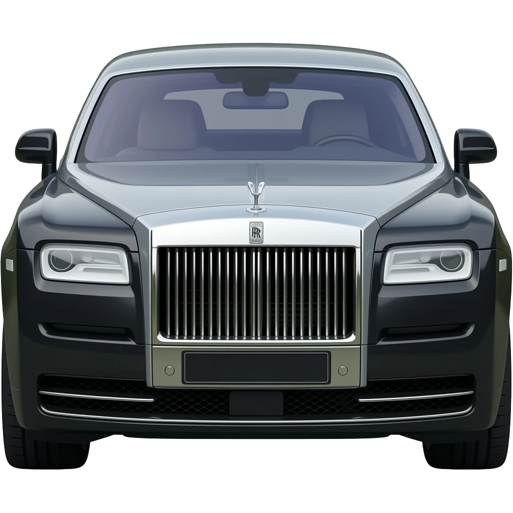 Brand of car Rolce Roy's phantom luxery emoji