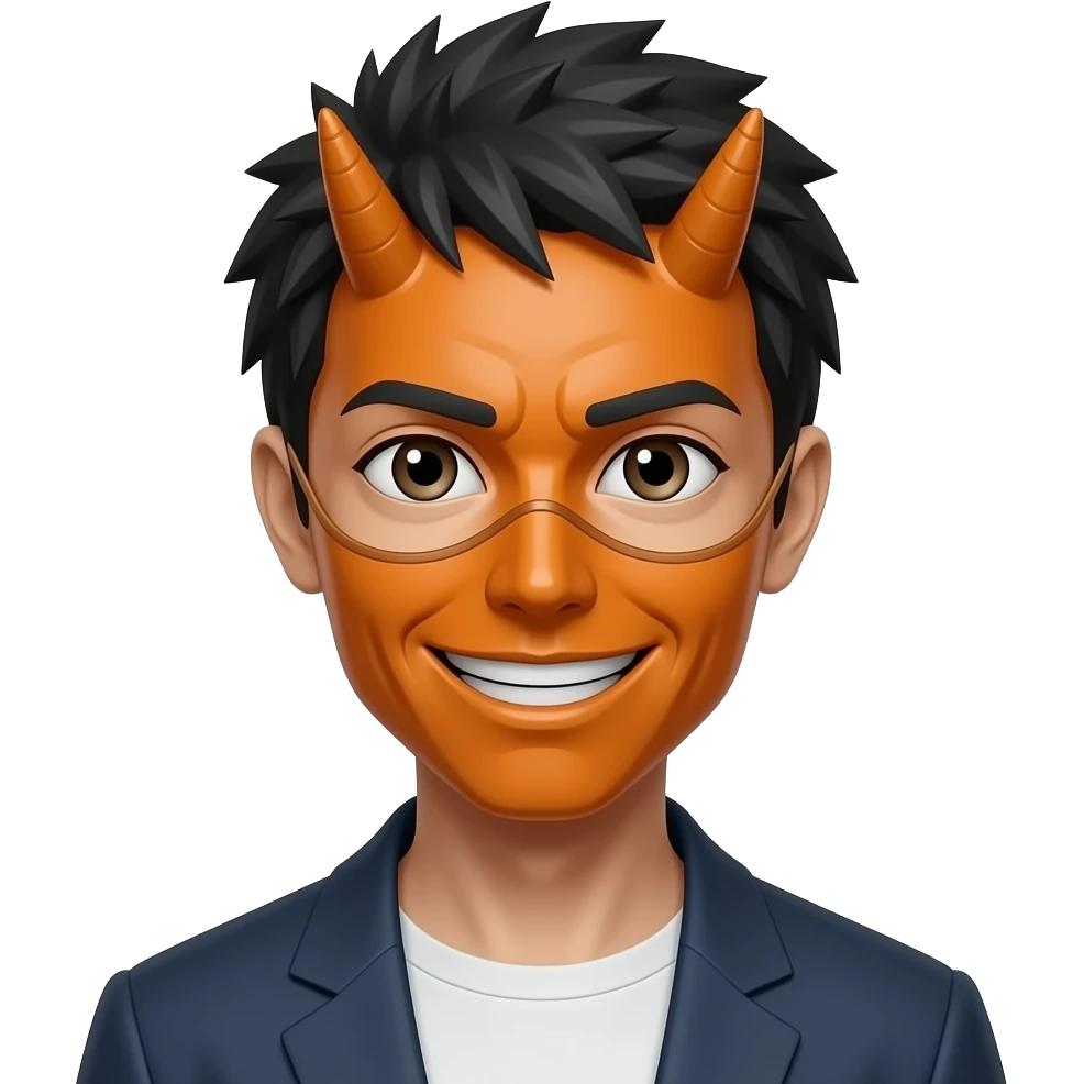 Obito orange mask emoji