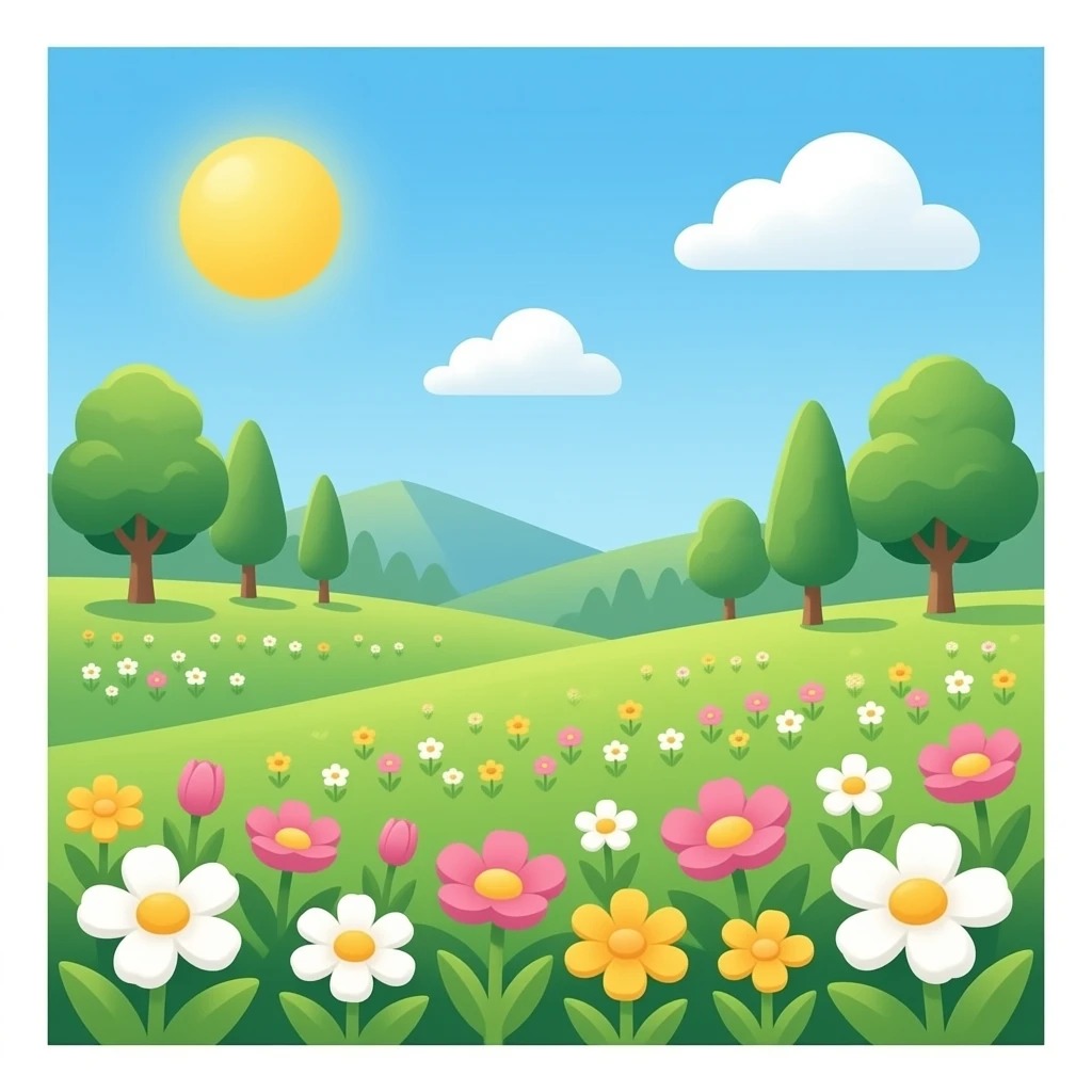 spring flowers emoji