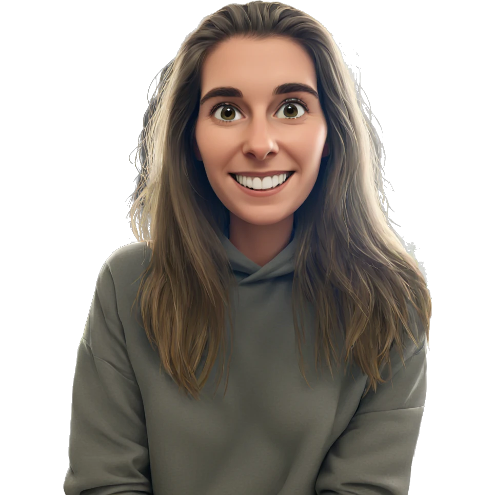 smiling girl with potted plant emoji