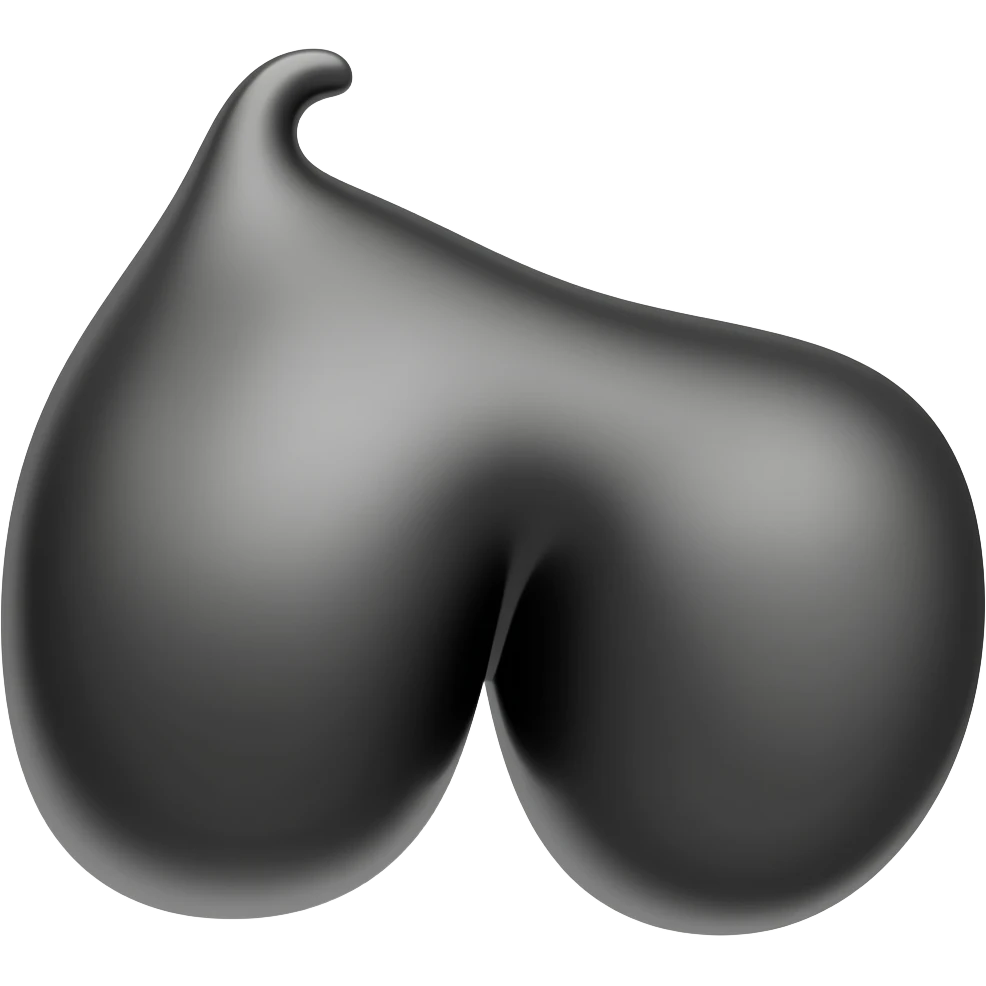 Black penis emoji