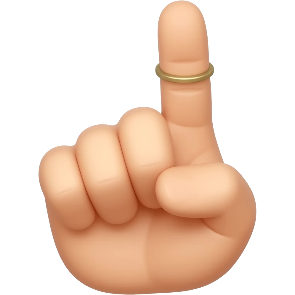 middle finger pointing emoji