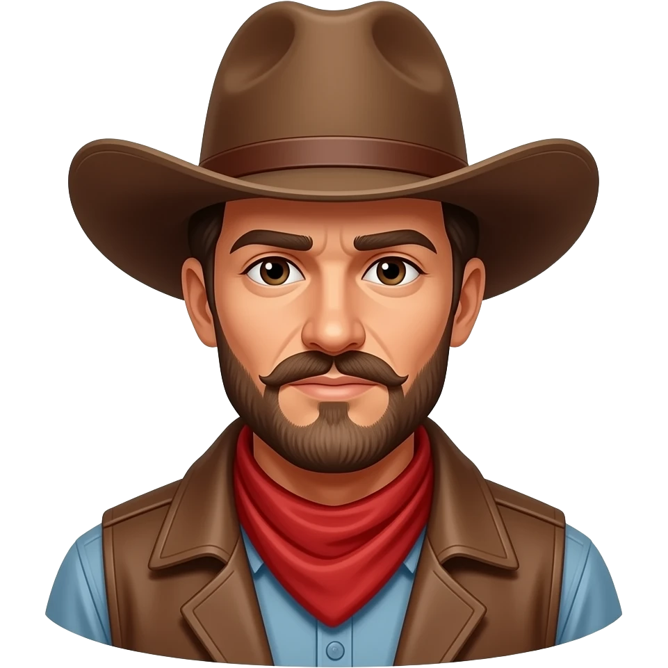 most Wanted Cowboy hunter Poster emoji