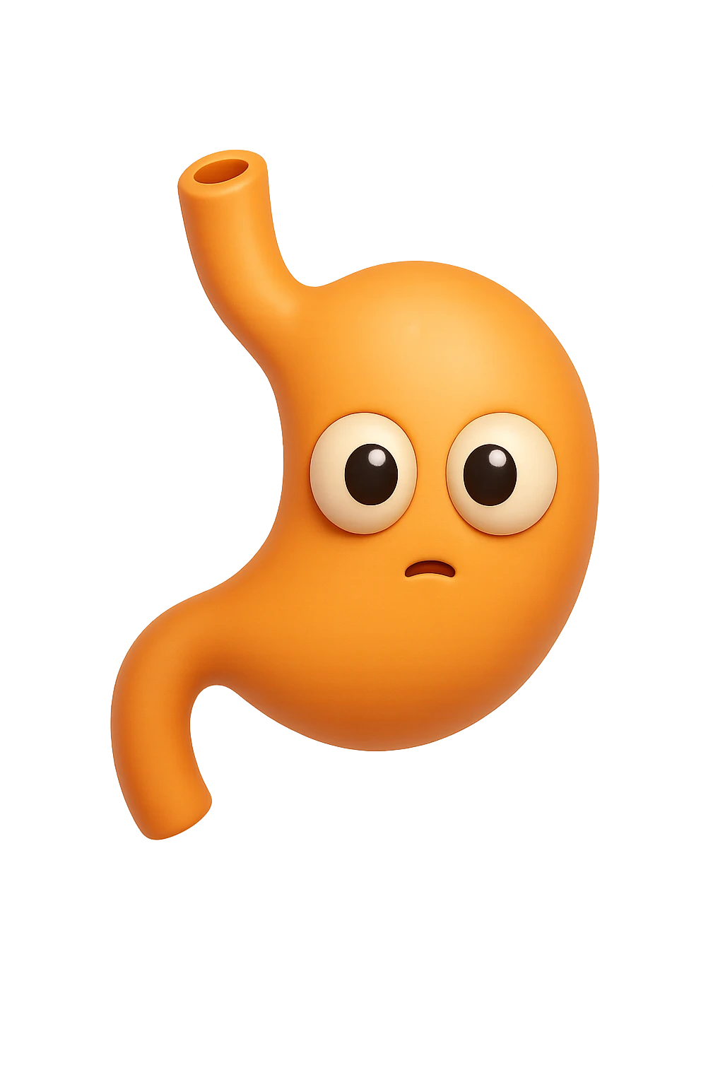 emoji con stomaco e occhi 3d emoji