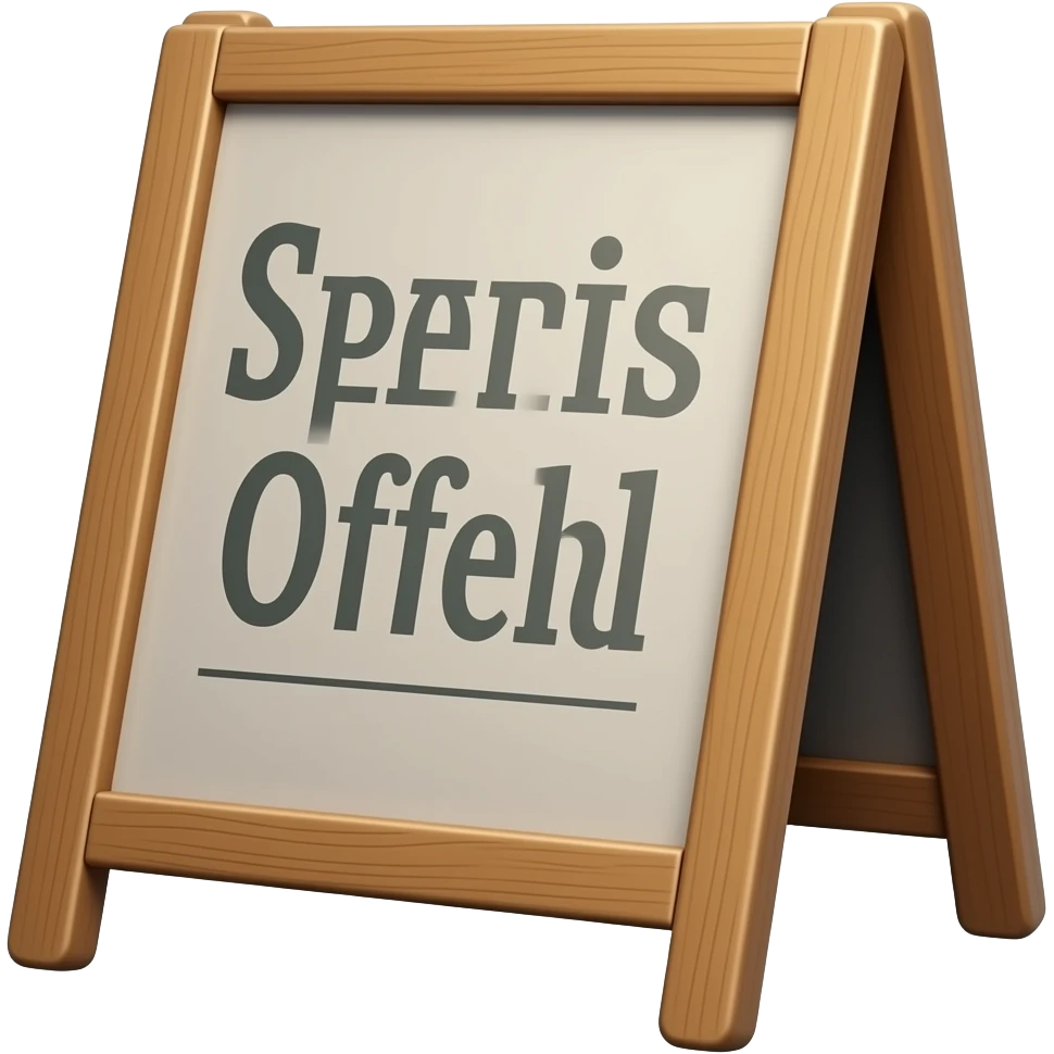 special offer in the shop emoji