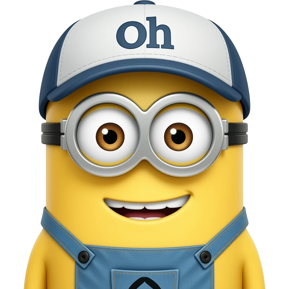 Minion avec casquette emoji