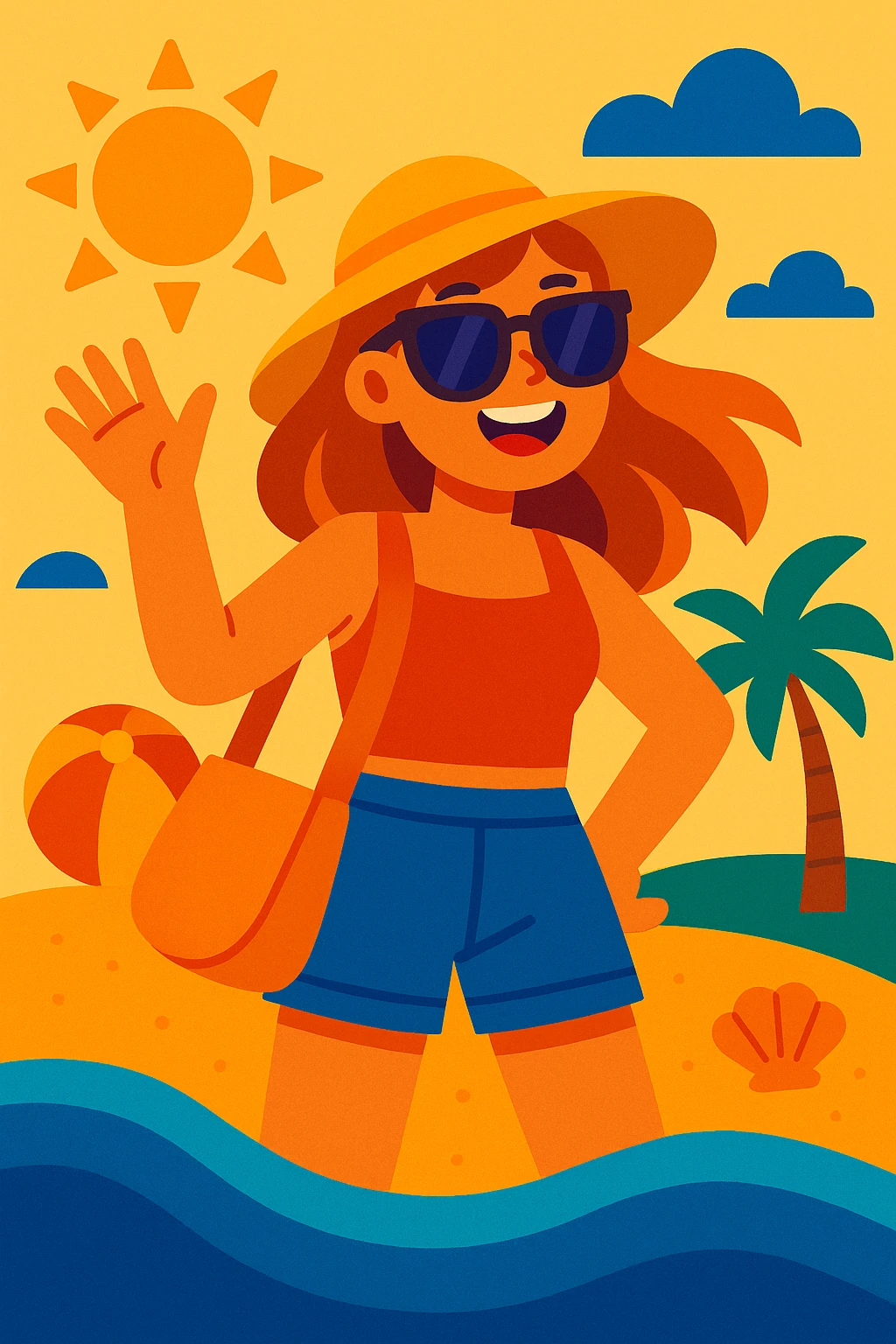 summer girl emoji