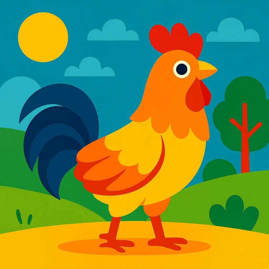 Rooster emoji