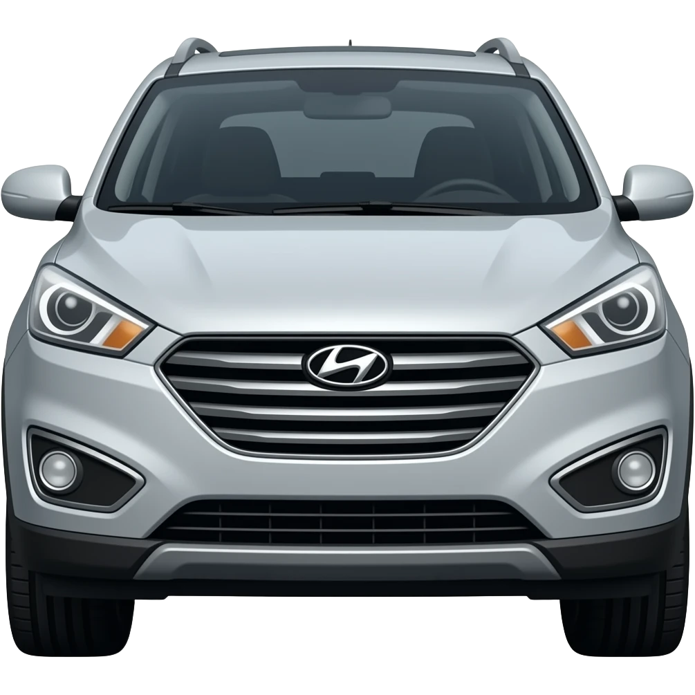 Hyundai ix 35 grey emoji