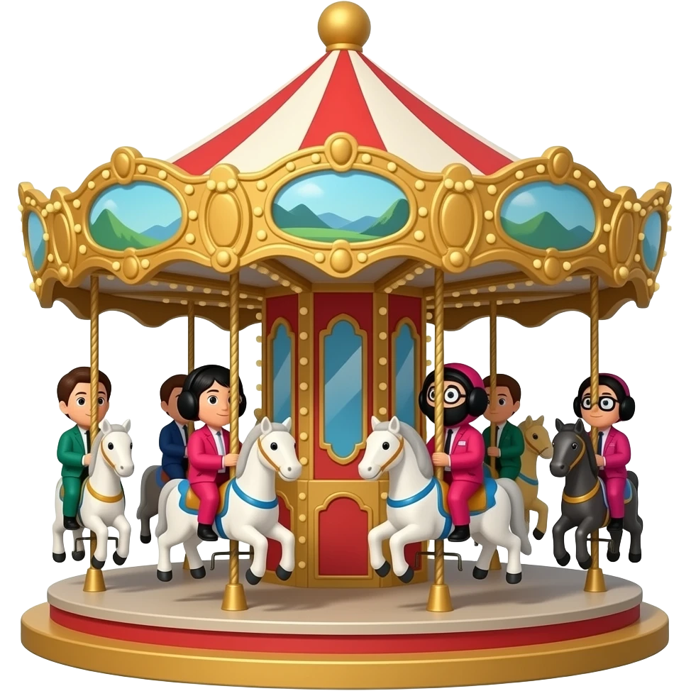 Mingle carousel squidgame emoji
