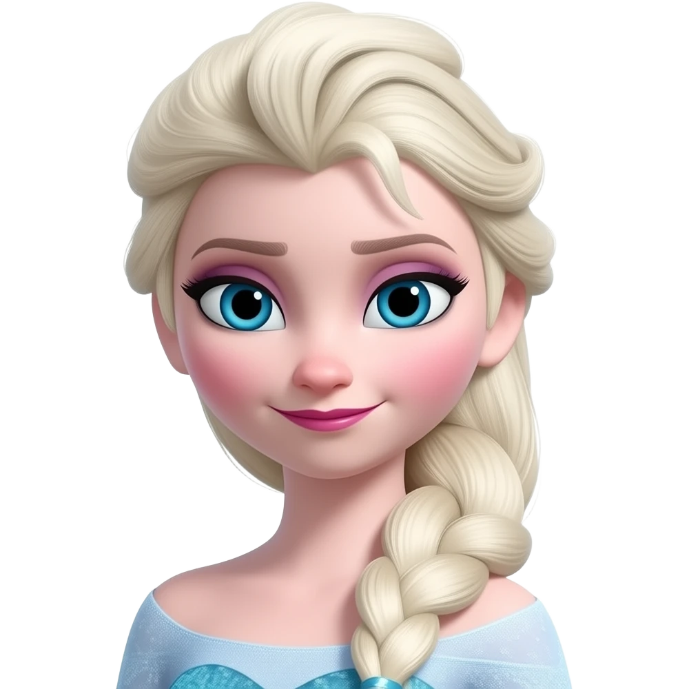 Elsa FACE emoji