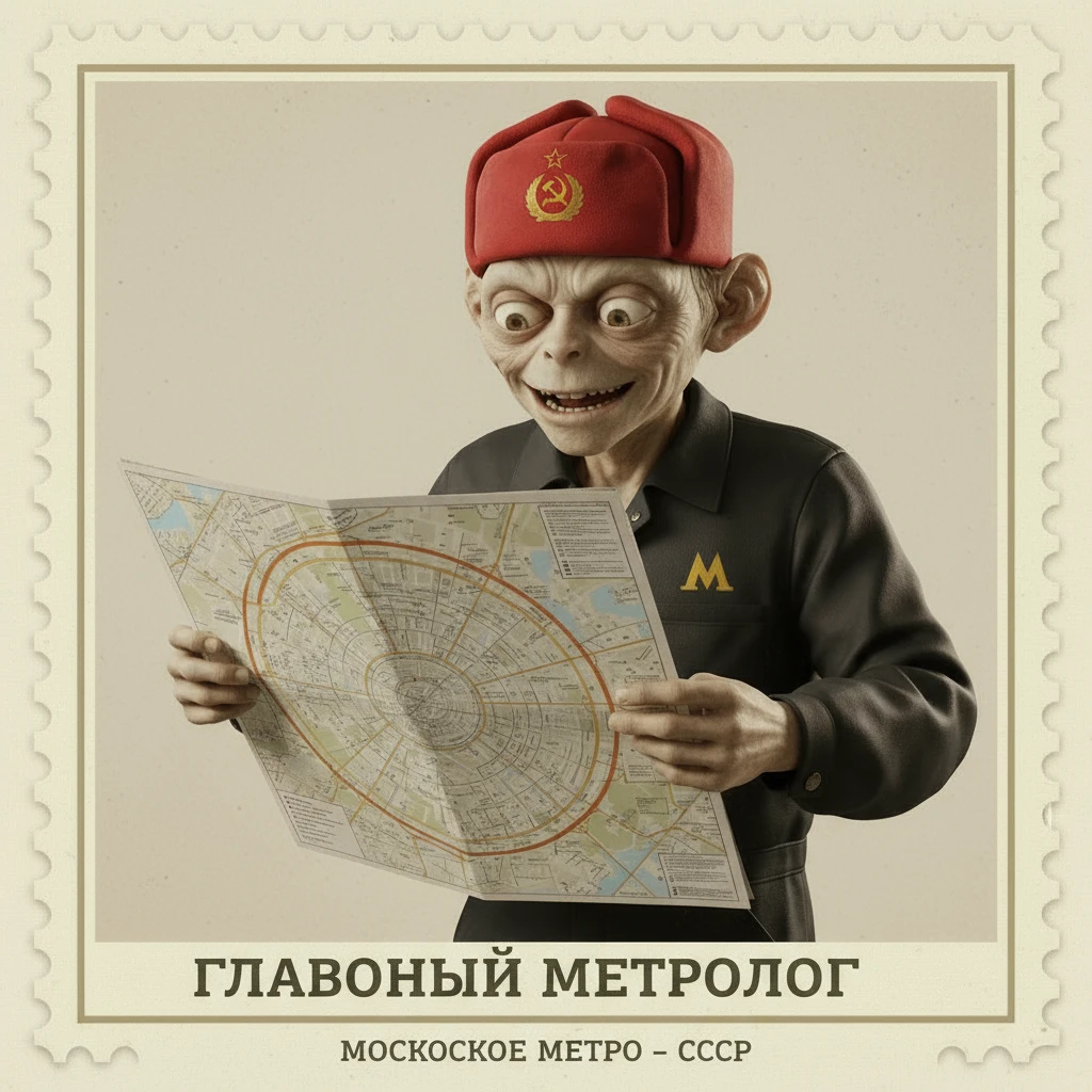 Марка на которой изображен персонаж со второго фото

Стиль марки такой же, как на первом фото emoji