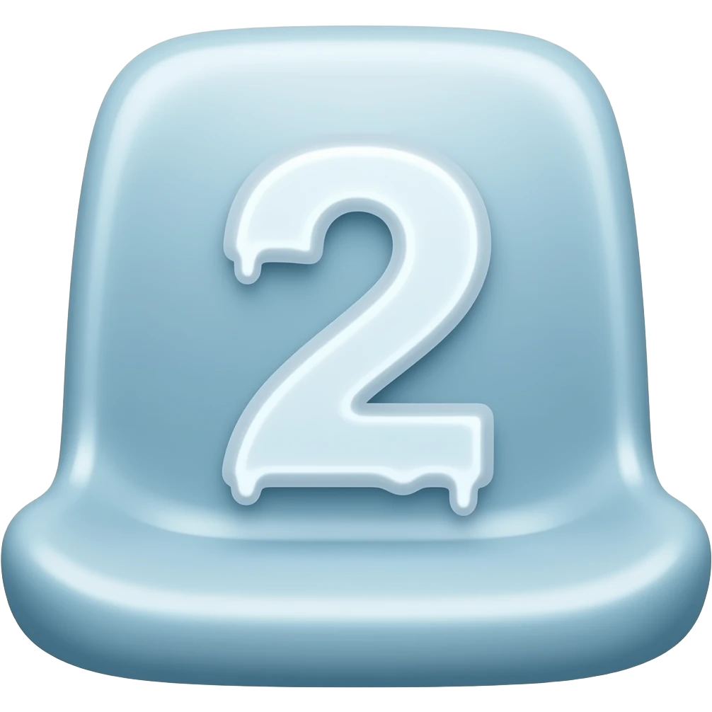 2 only, frosted in ice courtside seat emoji