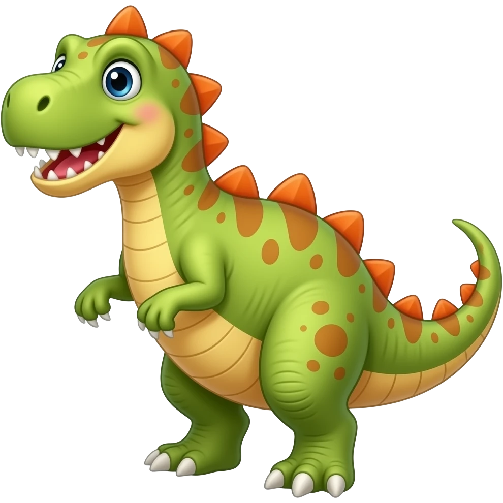 Funny dinosaur emoji emoji