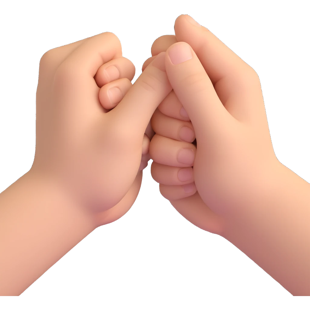 hand gesture representing a deal or agreement, two hands shaking emoji
