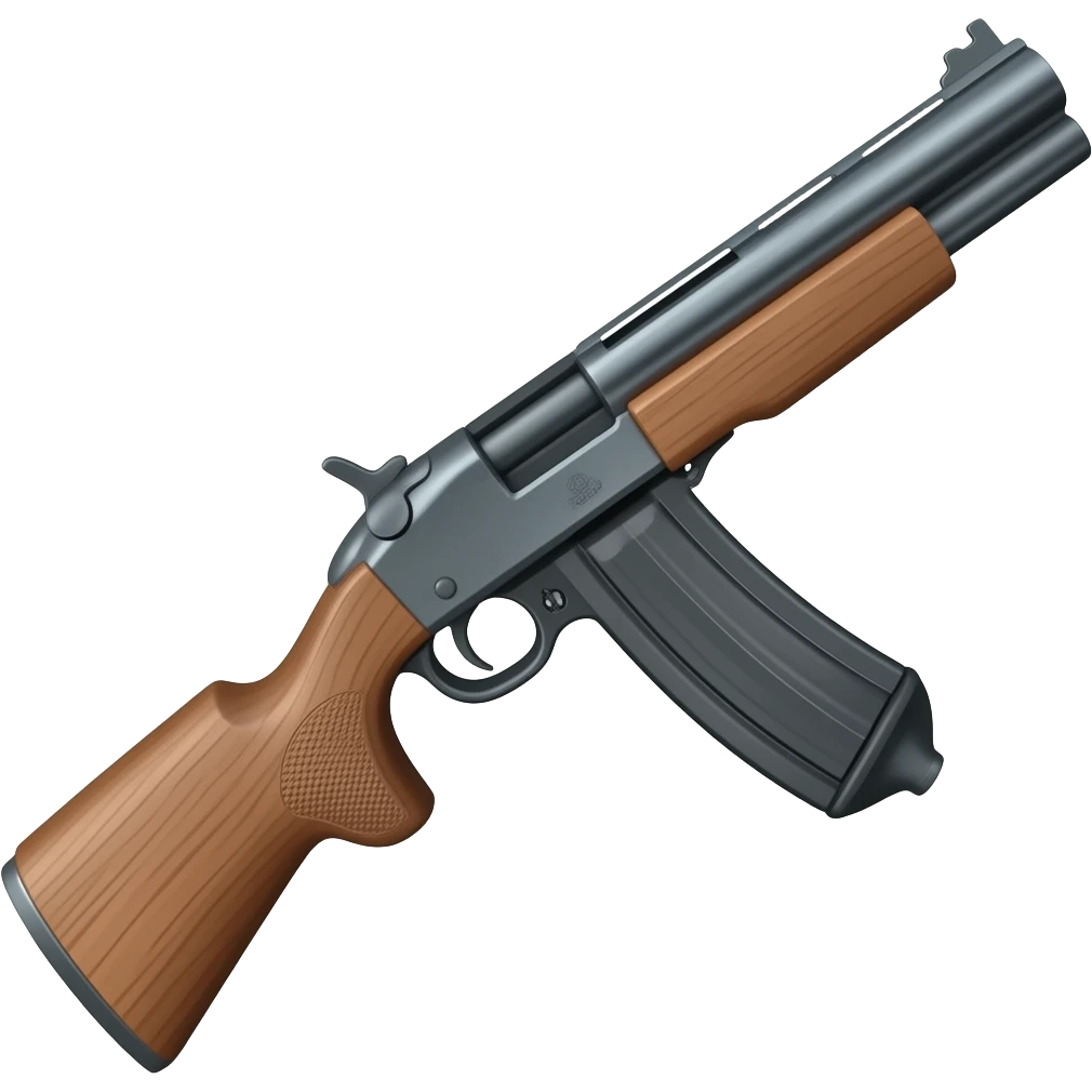 Make a emoji of Shot gun emoji
