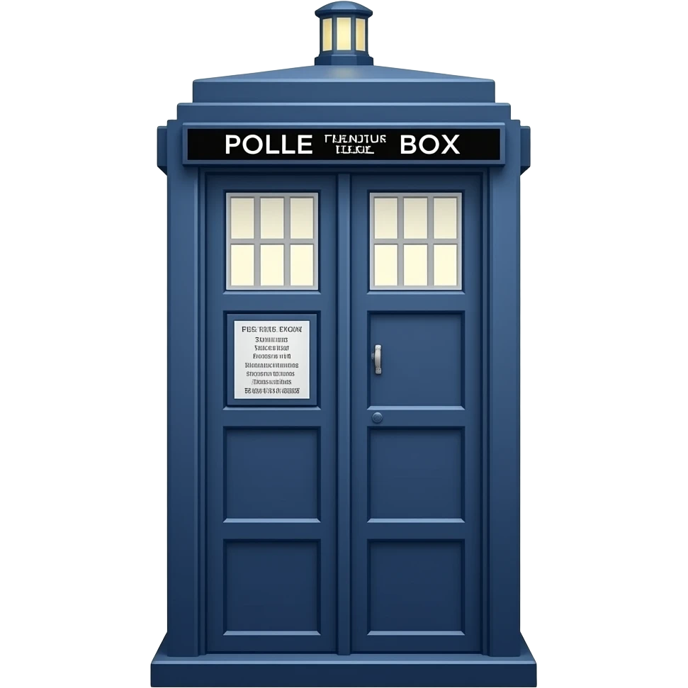 Tardis emoji