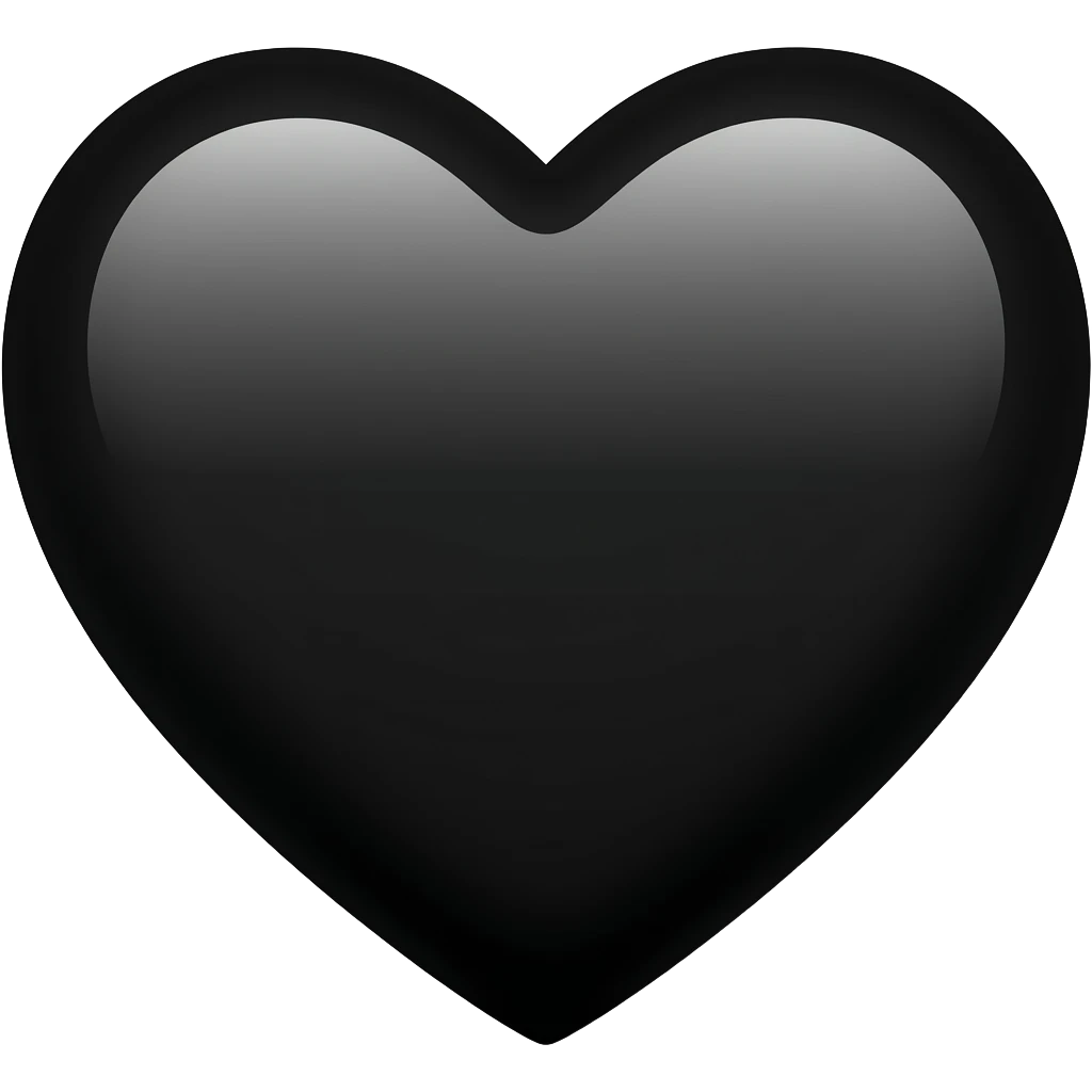 BlackHeart Gif emoji