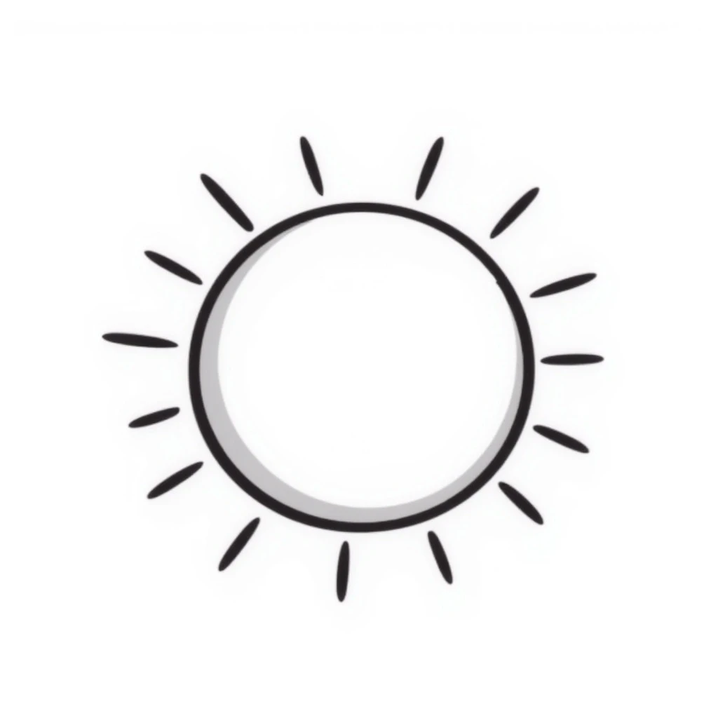 Sun emoji