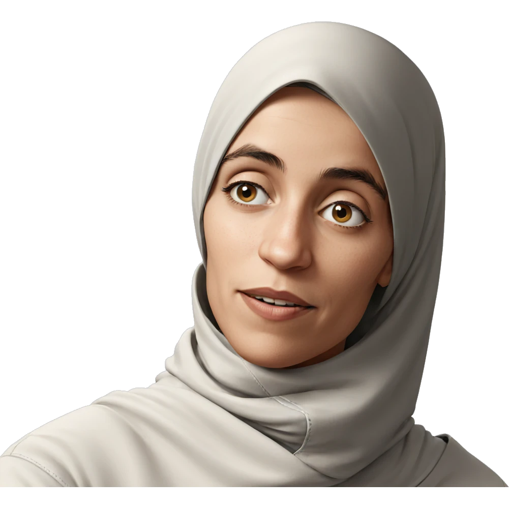 realistic solo portrait of girl emoji