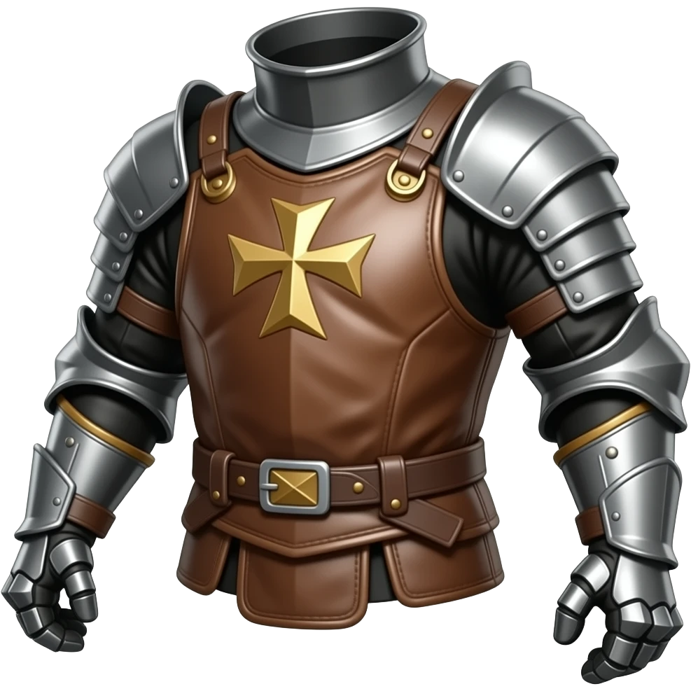 Leather armor emoji