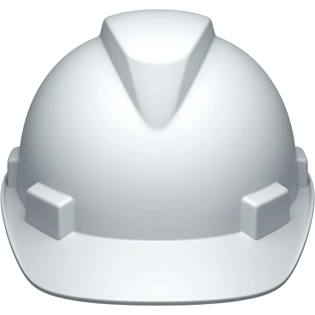 Casco blanco de arquitecto emoji