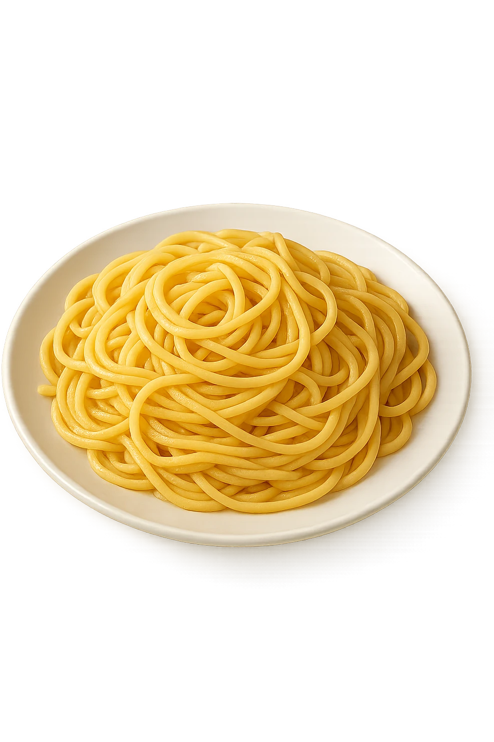 Pasta cucinata su un piatto emoji