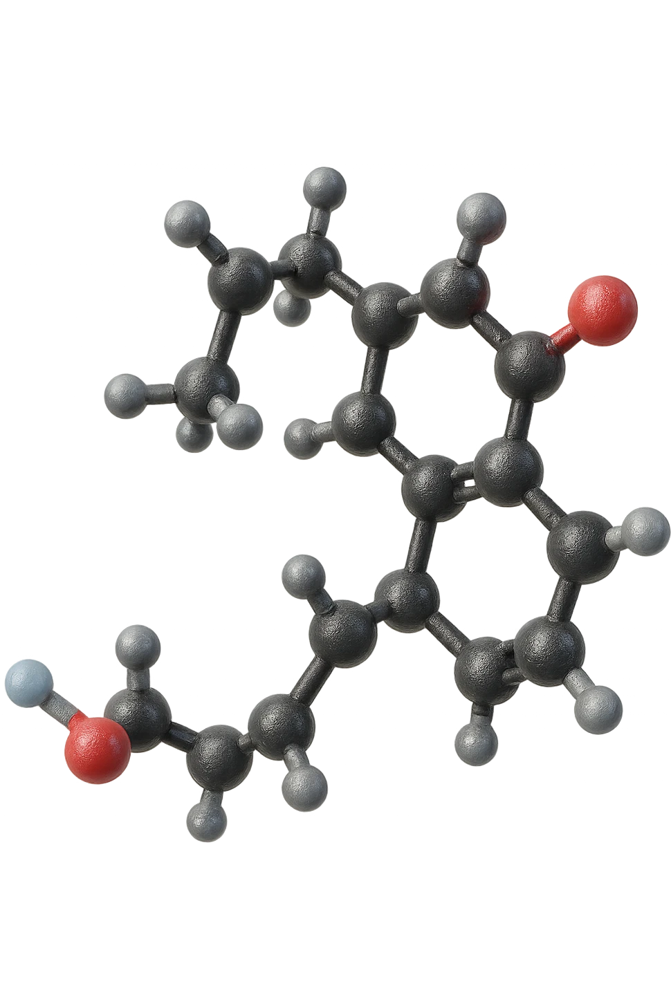 molecola in 3d di Vitamina D, iperrealistica in 3d emoji