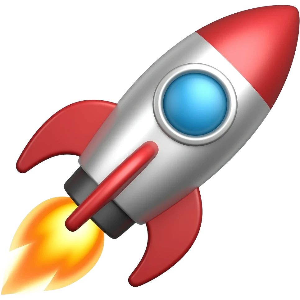 Rocket emoji