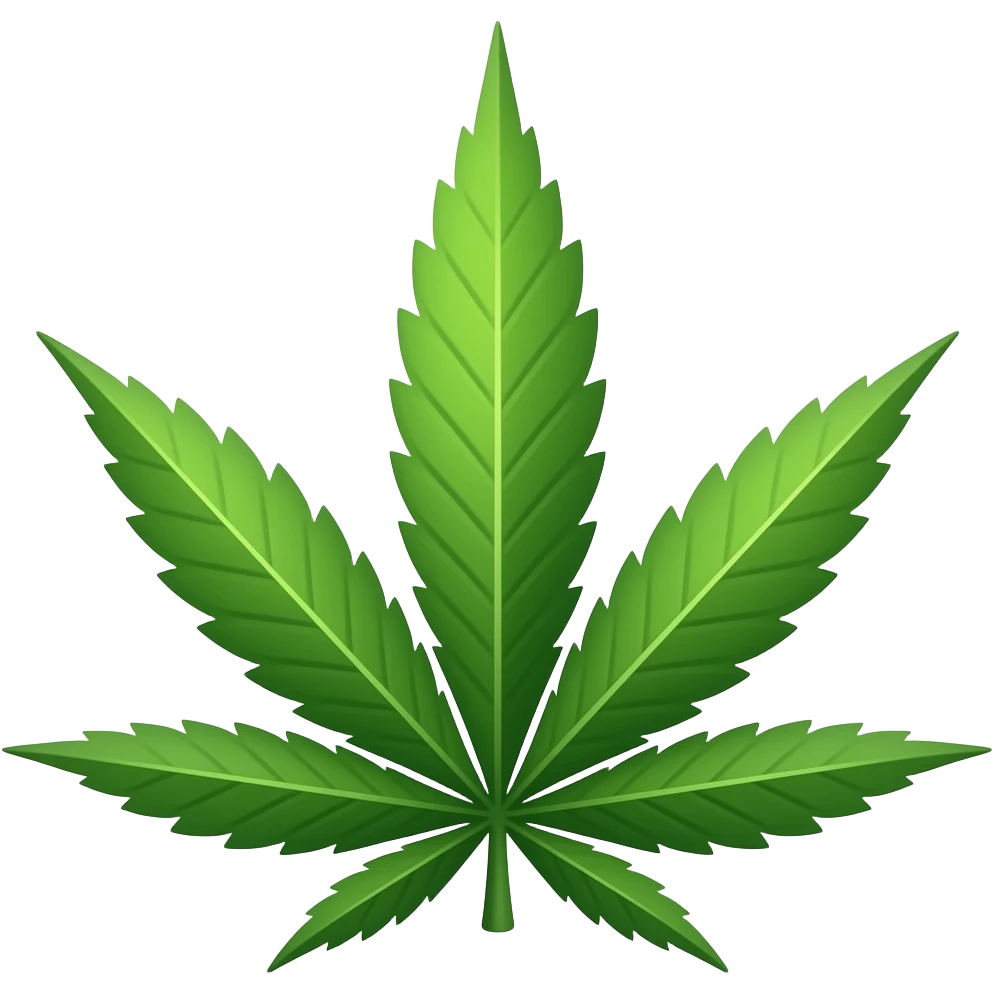 Hoja de mariguana emoji
