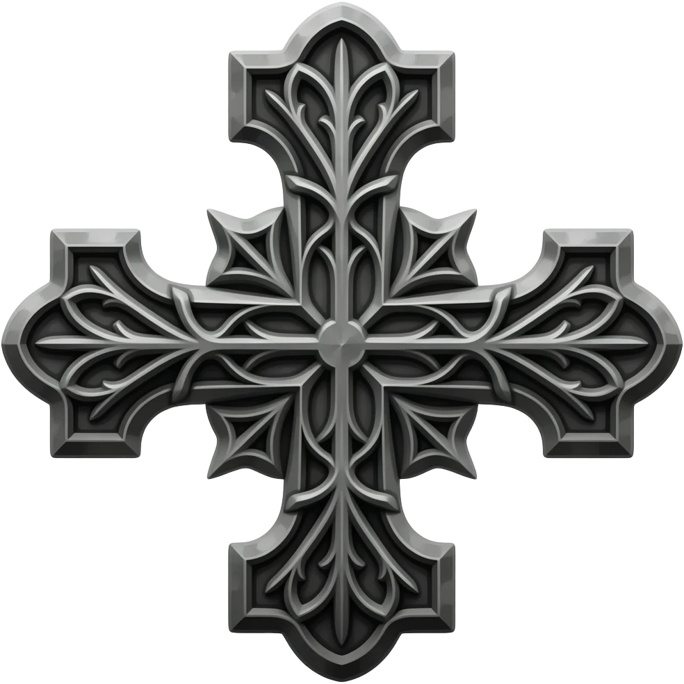 Gothic cross emoji