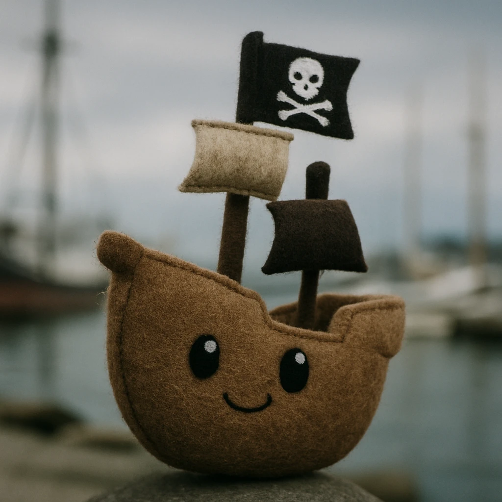 pirate ship emoji
