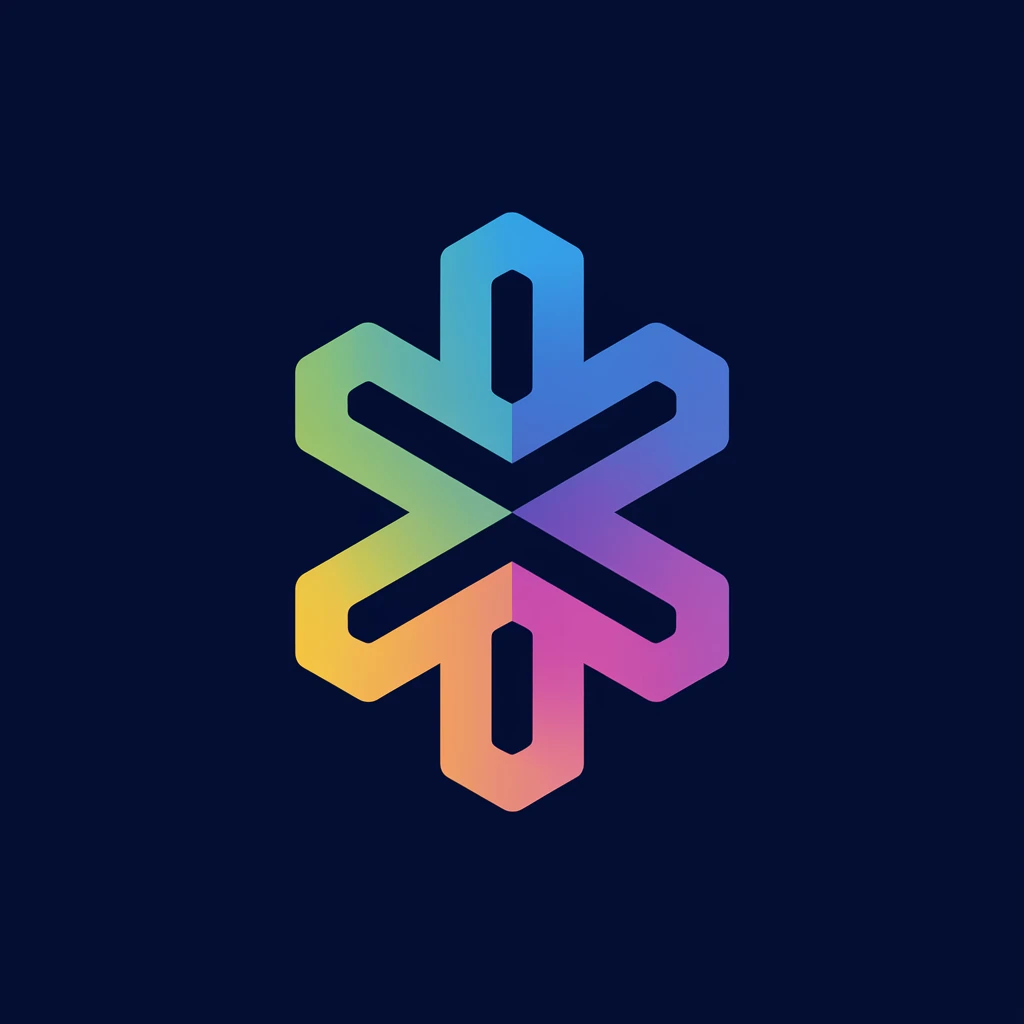 make a colorful logo of only text "Ideogram V2a Turbo" emoji