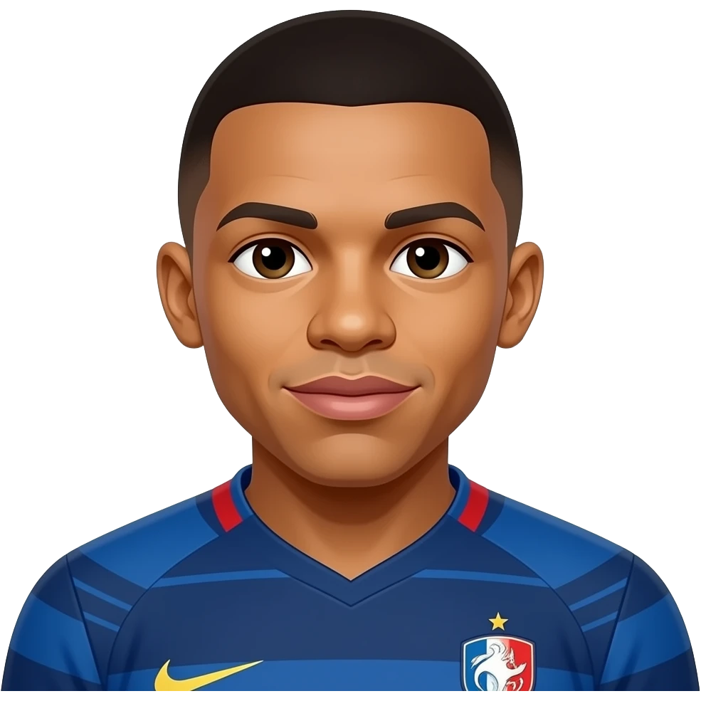 Mbappe in France emoji