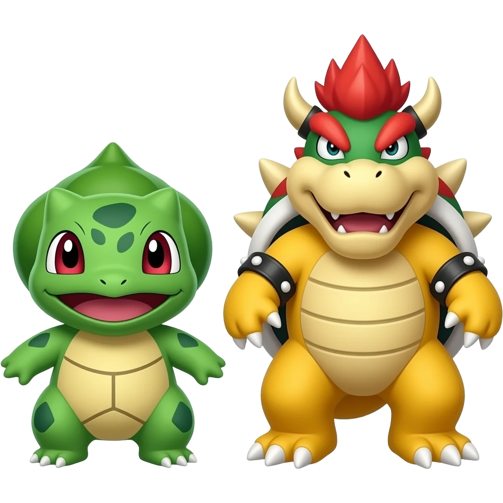 Ivysaur-Bowser emoji