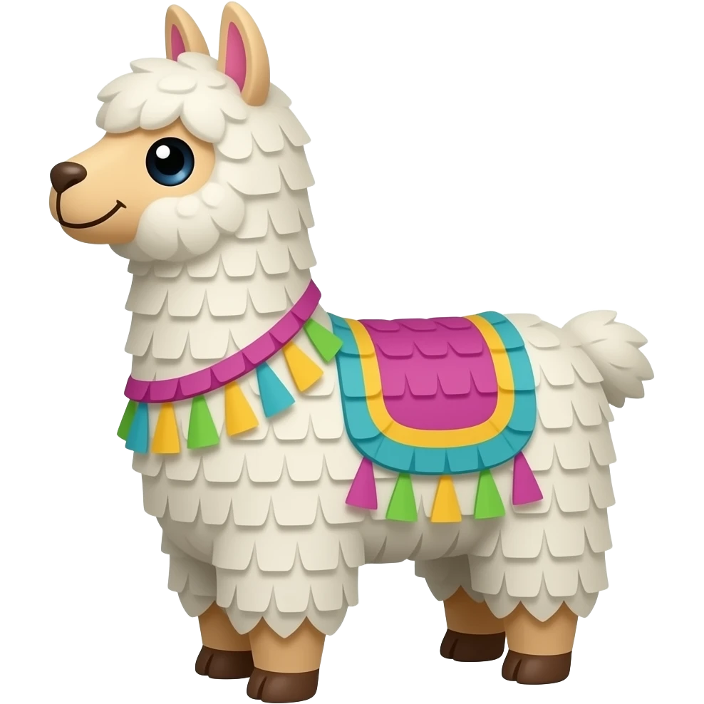 Alpaca pinata emoji