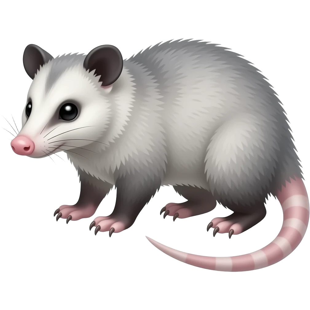 Opossum emoji