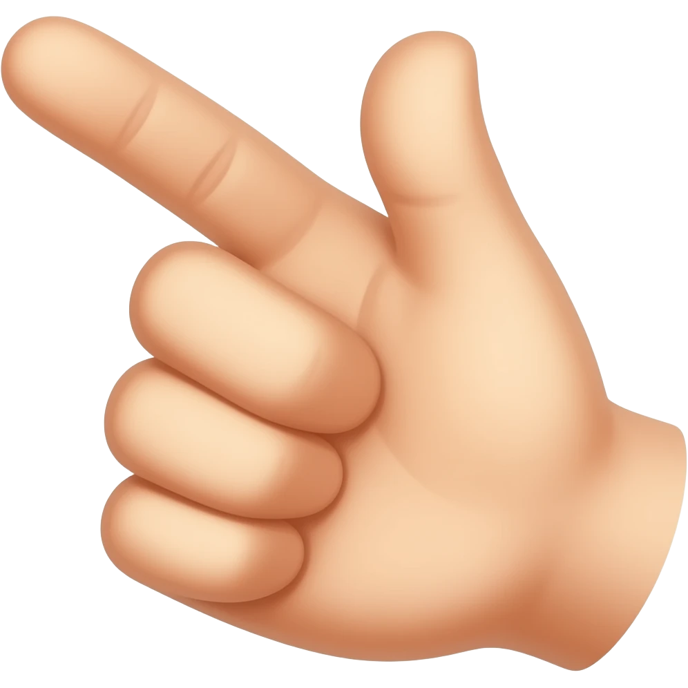 thumb and index finger pinched together emoji