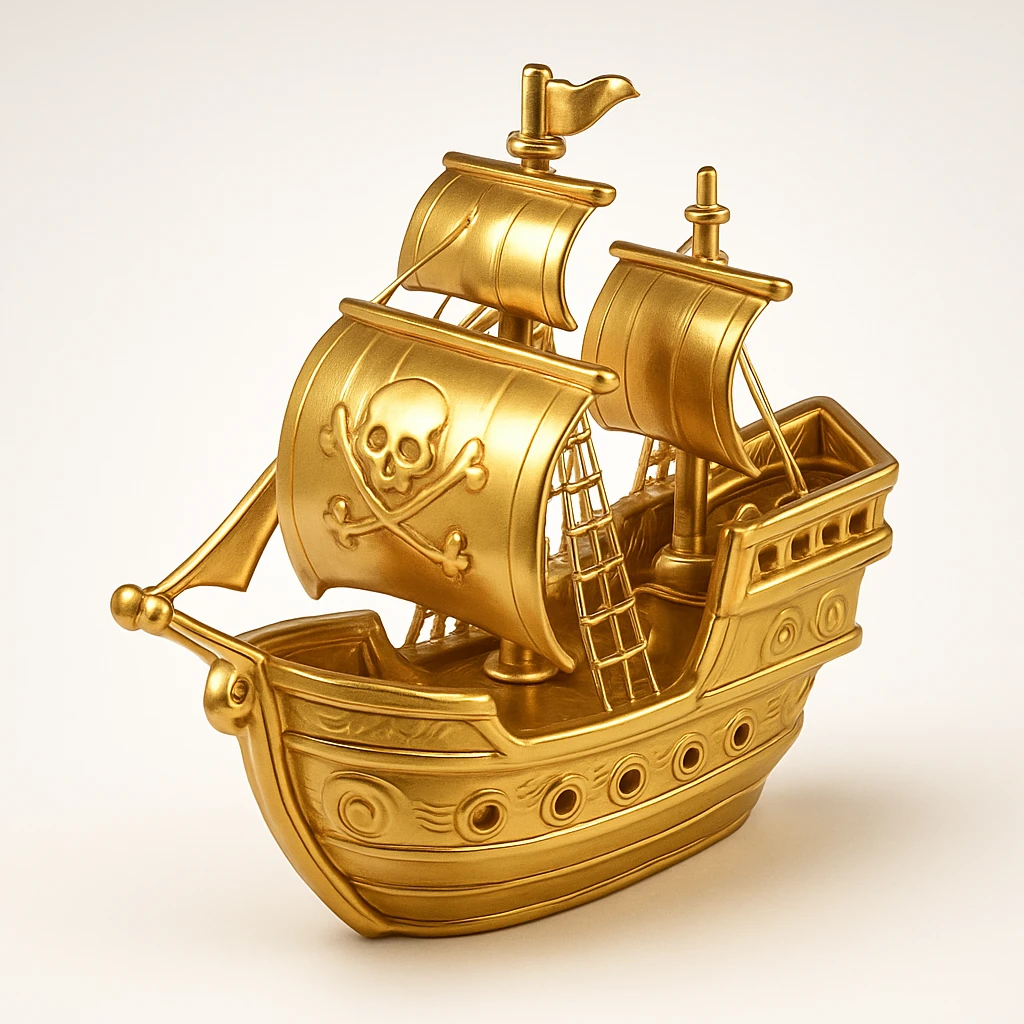 pirate ship emoji