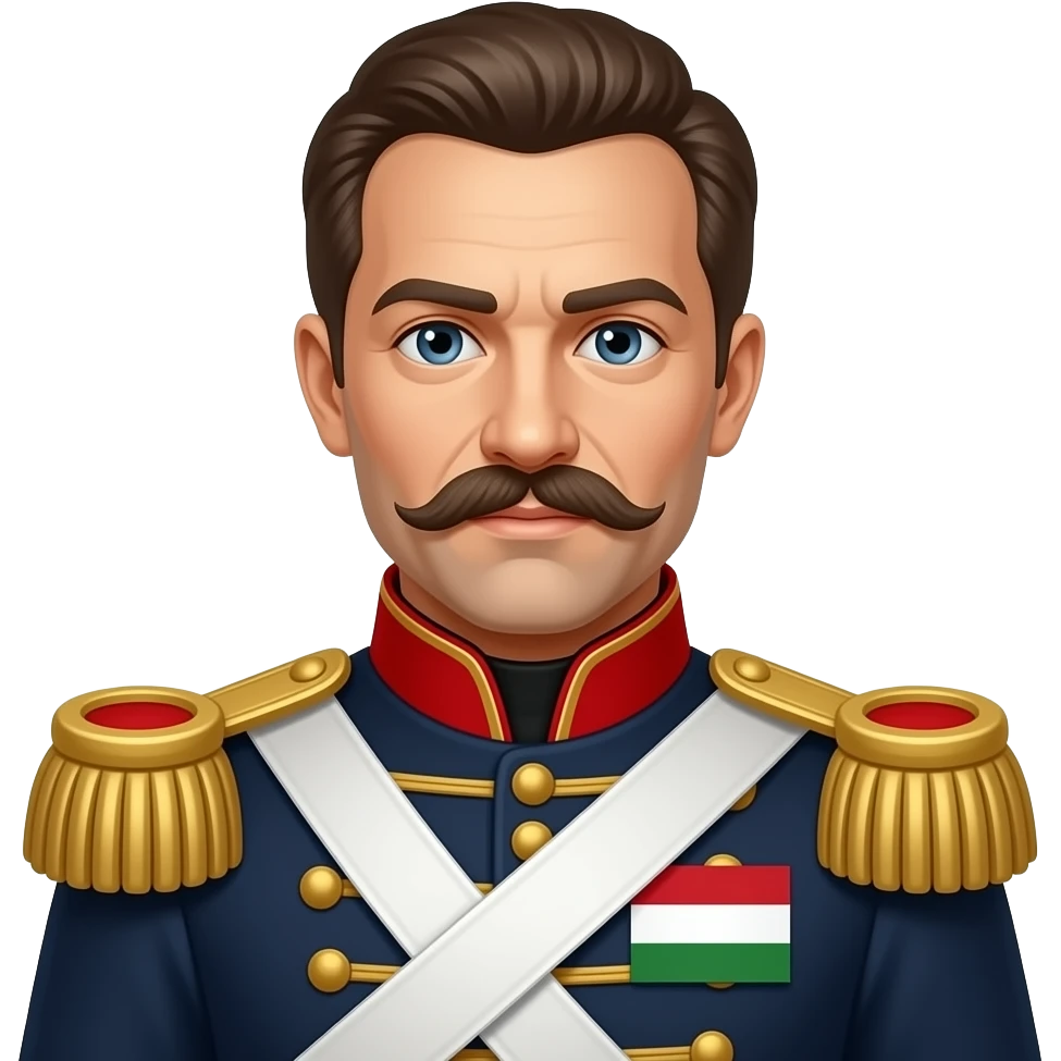 A hungarian hussar emoji