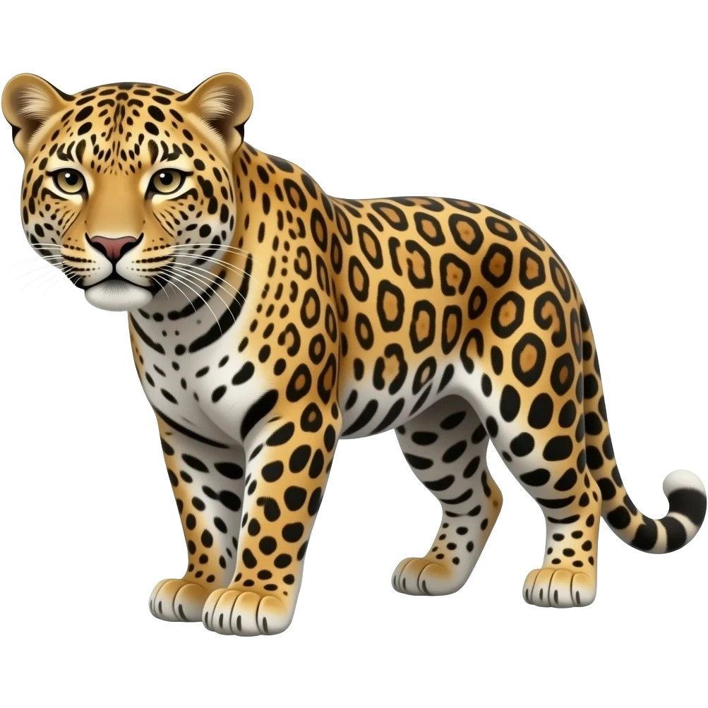 Una pantera  completa emoji