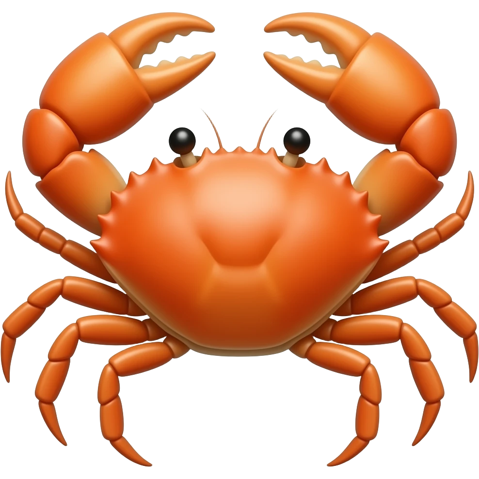 Mini crab emoji