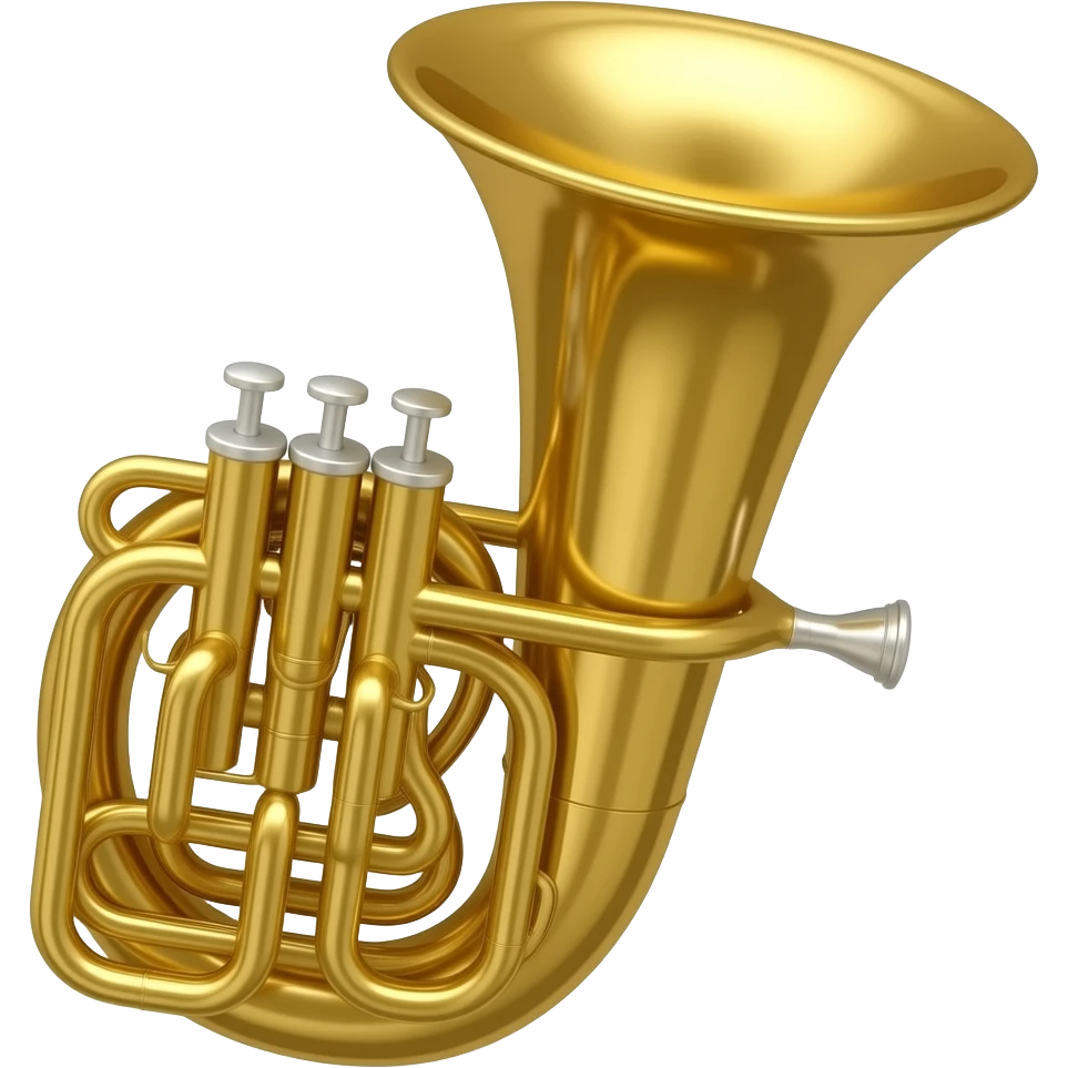 Crea un emoji de tuba no trompeta emoji
