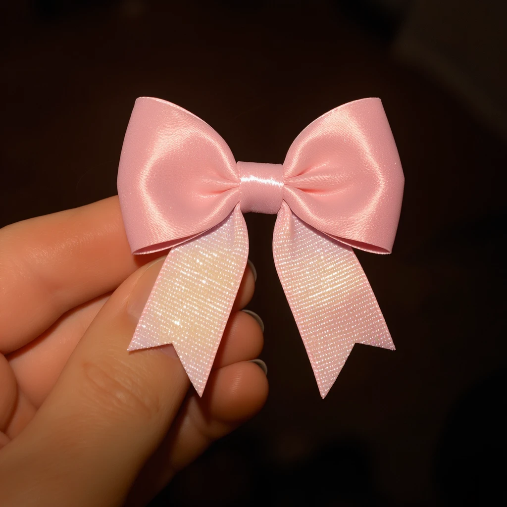 bow emoji, cute and shiny emoji