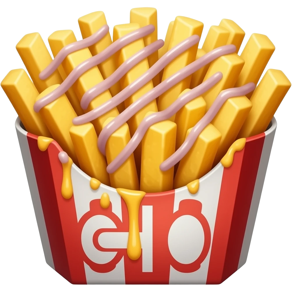 Chili cheese fries emoji