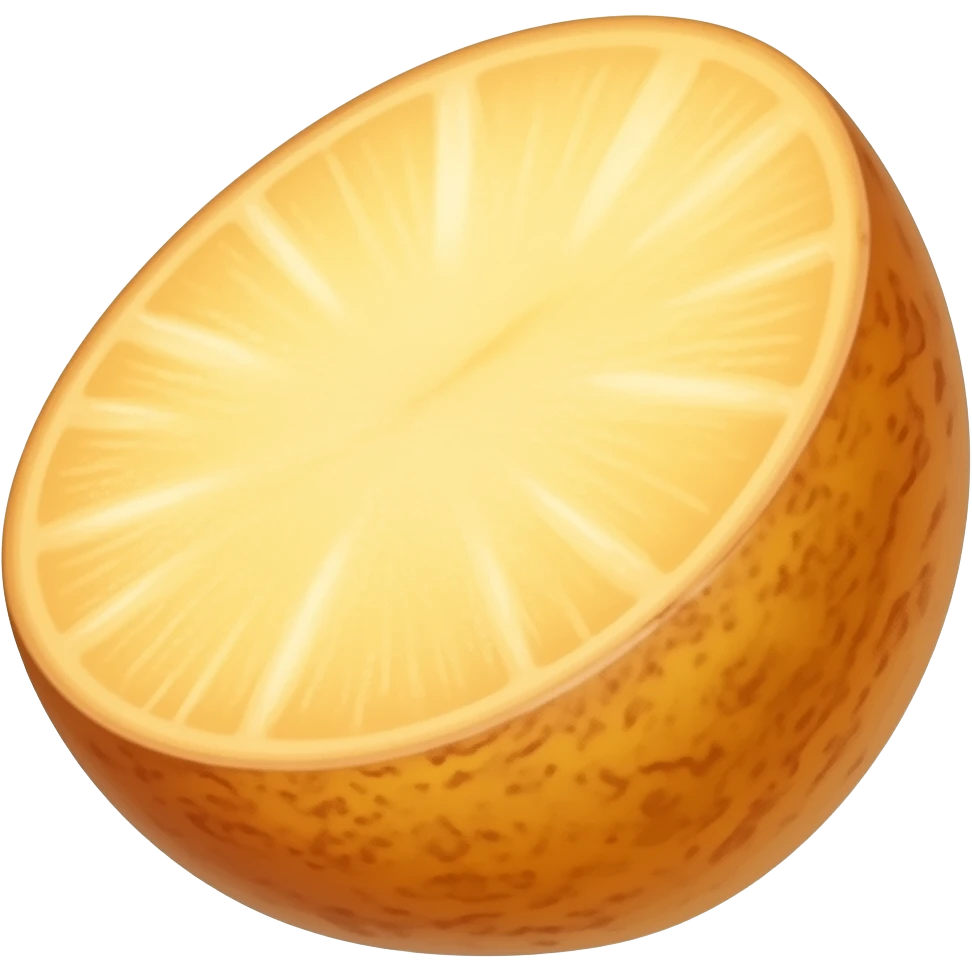 potatoes, gold brown fried, cut emoji