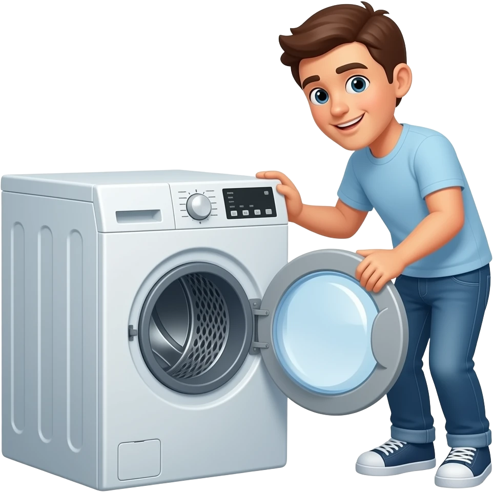loading the washing machine emoji