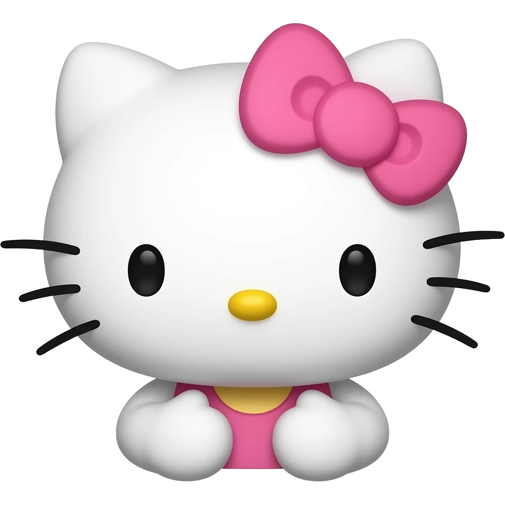 Hello Kitty cute emoji
